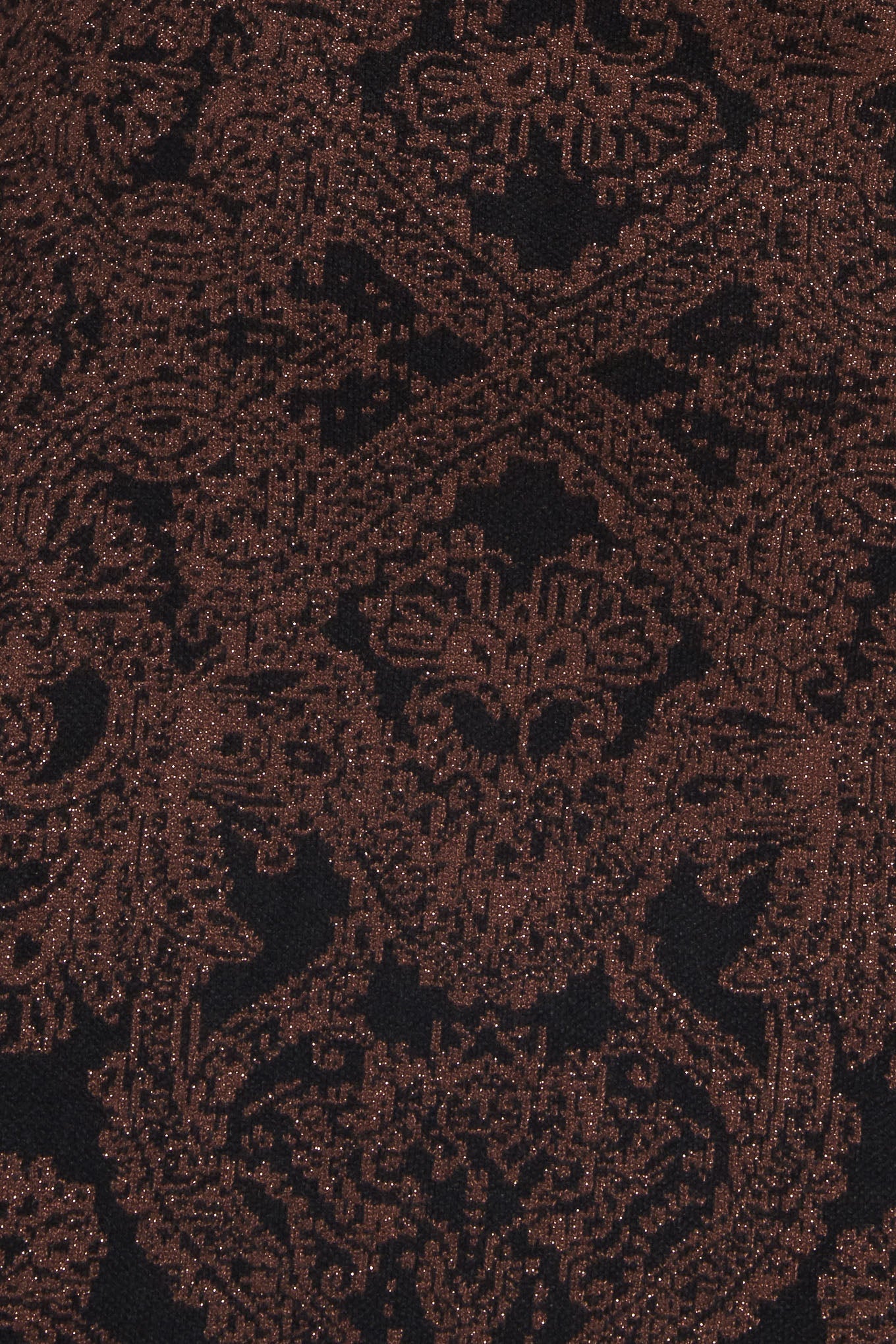 Gothic Muse Jacquard Sweater Midi Dress Back Neck Zipper Flying Tomato